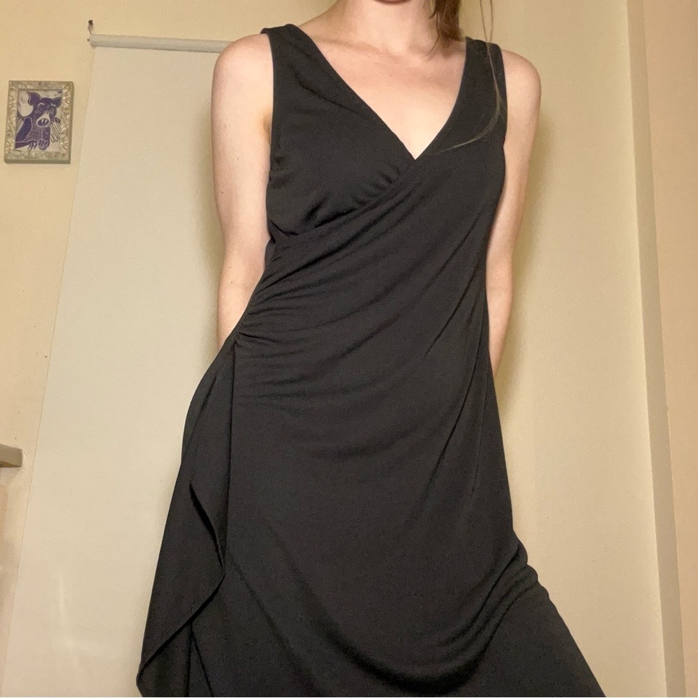 The Limited Black Asymmetrical Dress